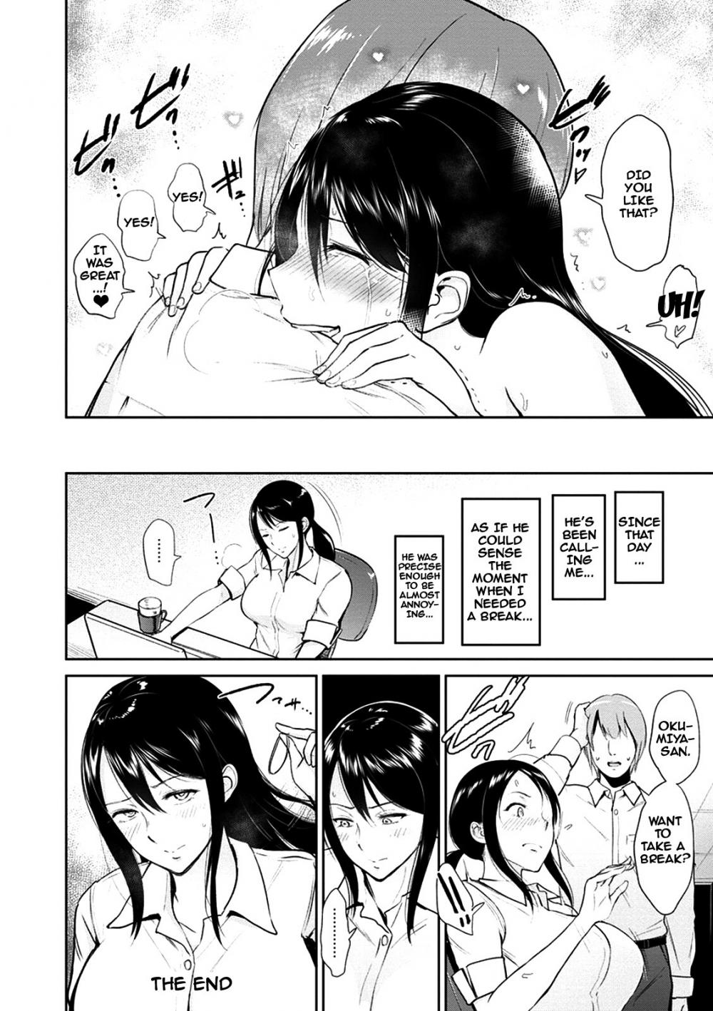 Hentai Manga Comic-Mrs. Okumiya is in the restroom - Kimi o Sasou Uzuki Ana-Read-24